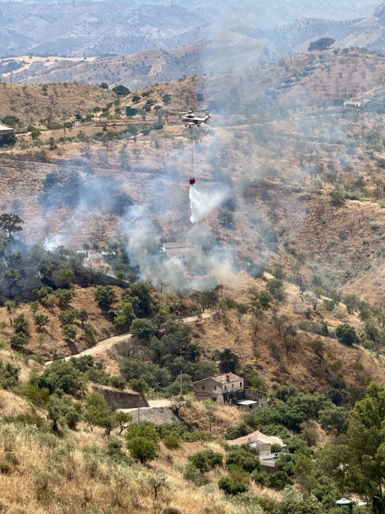 bosbranden in Spanje