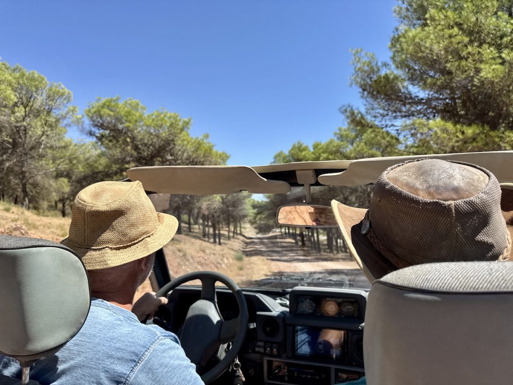 een jeeptour door Andalusië met Chris