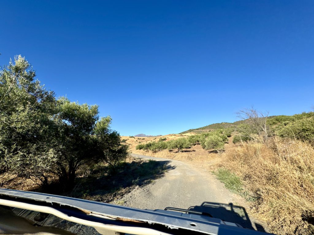 onderweg tijdens de jeeptour